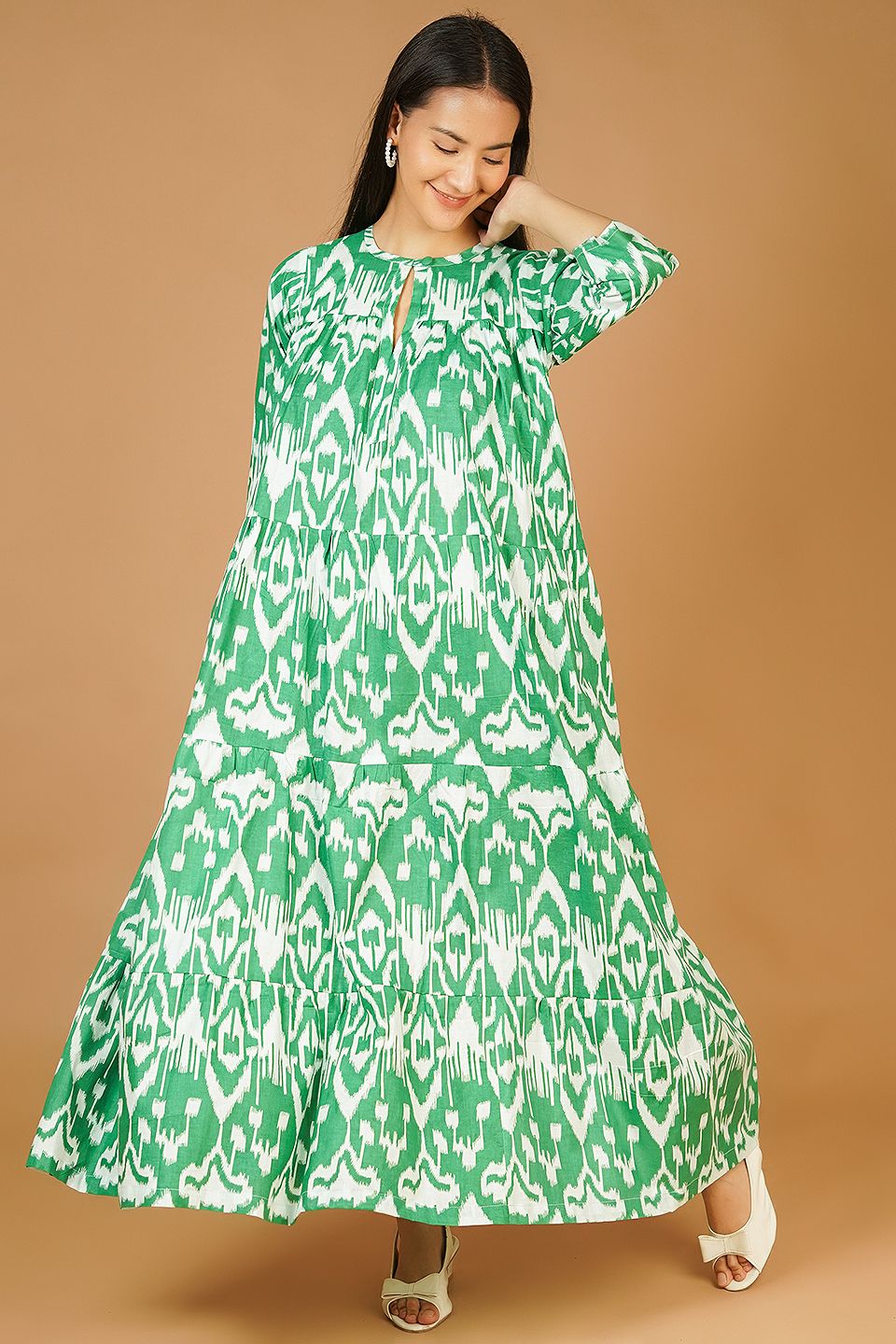 green ethnic dress myntra Green Ethnic Party Wear Dresses For Ladies Long Dress Party Wear Dress For Girl Myntra Negen