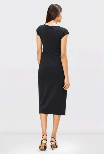 Ponte Knit Sheath Dress