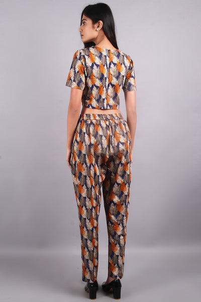 100% Premium Cotton Blue Co-ord Set
