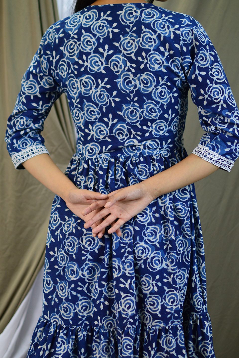 Indigo Mini Indigo -Kleid