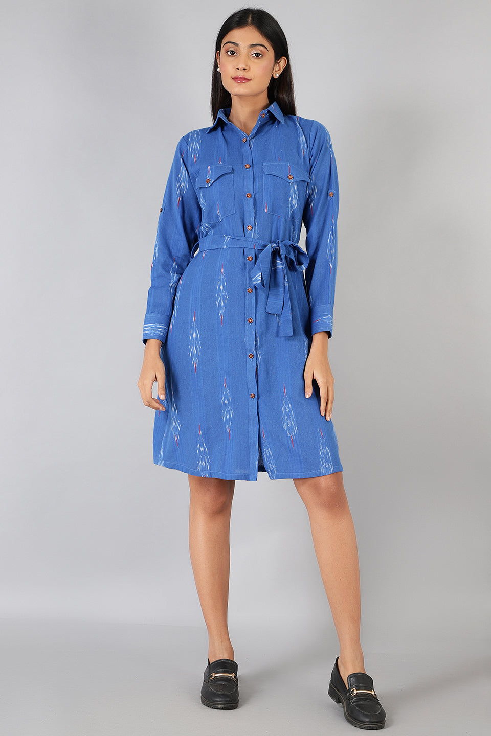 Ikat Ikat-DS190-Cotton-Dress-DS190 Cotton Dress