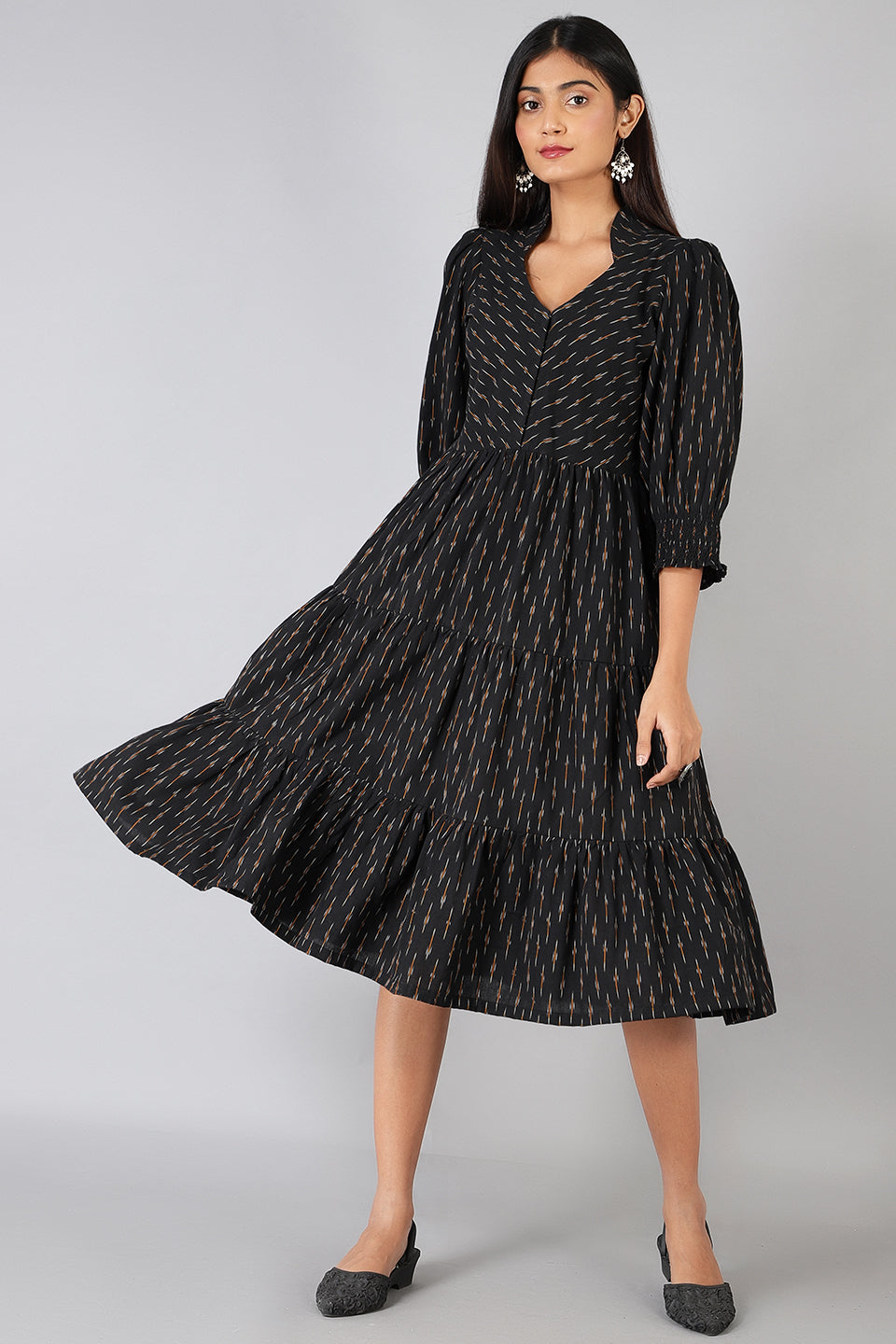 Ikat Ikat-DS192-Cotton-Dress-DS192 Cotton Dress