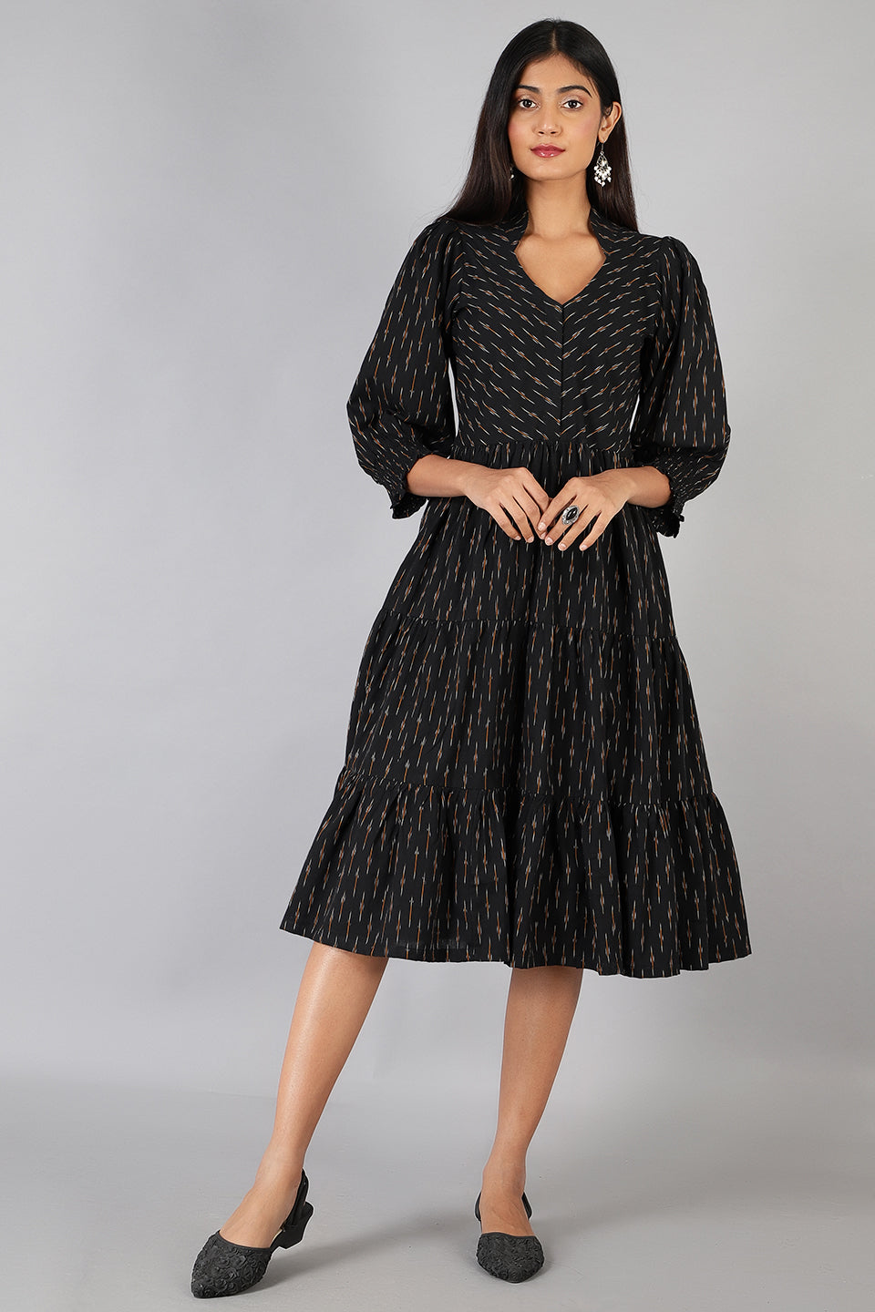 Ikat Ikat-DS192-Cotton-Dress-DS192 Cotton Dress