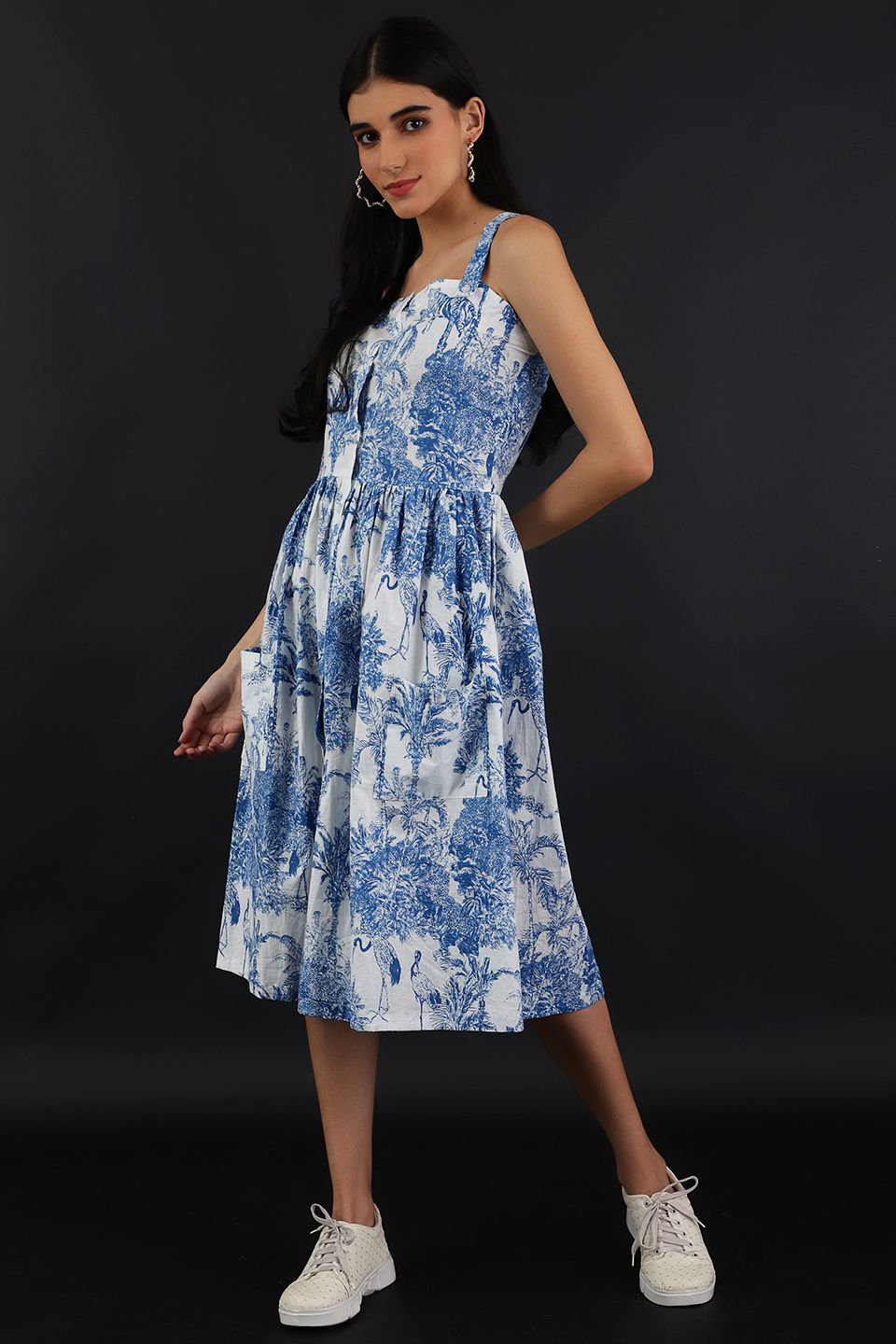 Jaipur Cotton Blue Dress