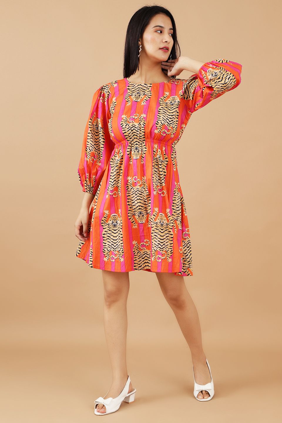 Jaipur Cotton Red Dress