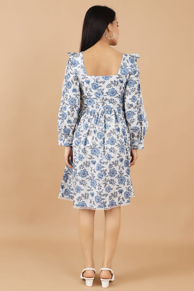 Jaipur Cotton Blue Dress