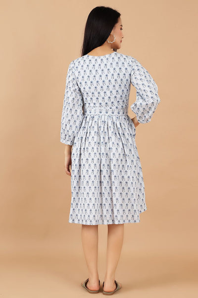 Jaipur Cotton Blue Dress