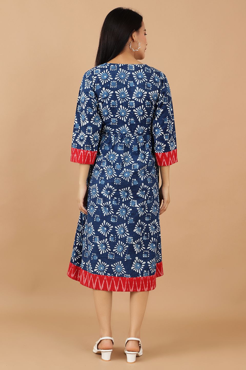 Indigo Cotton Blue Dress