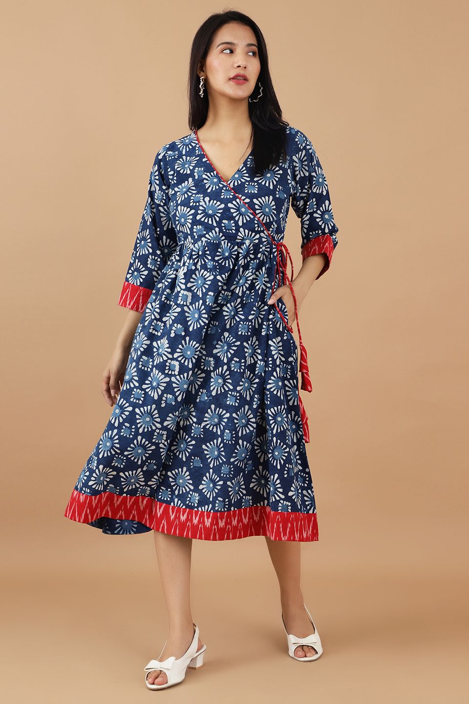 Indigo Cotton Blue Dress