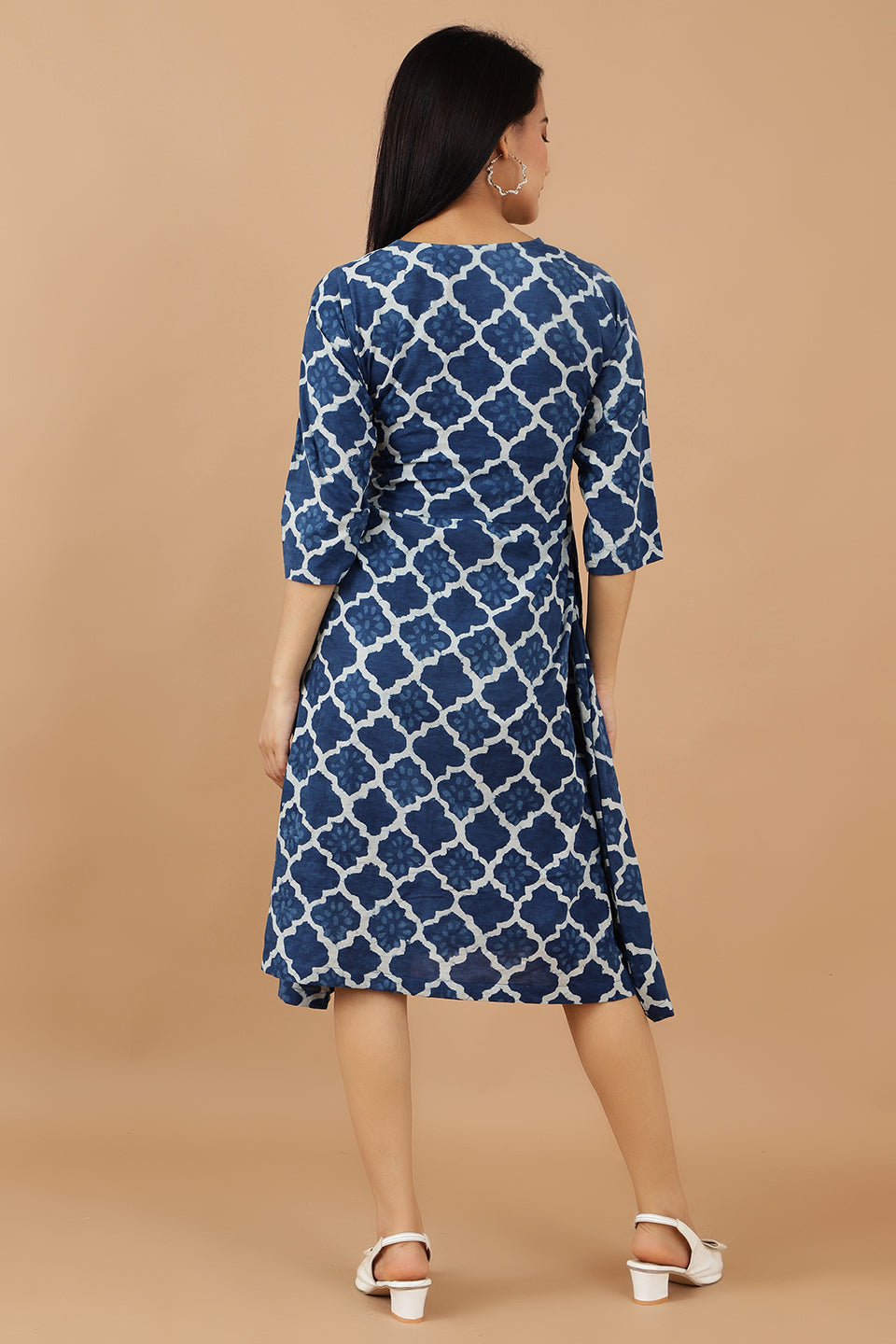 Indigo Cotton Blue Dress