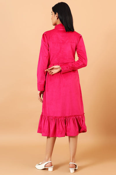 Velvet-Pink-Cotton-Maxi-Dress-DS321