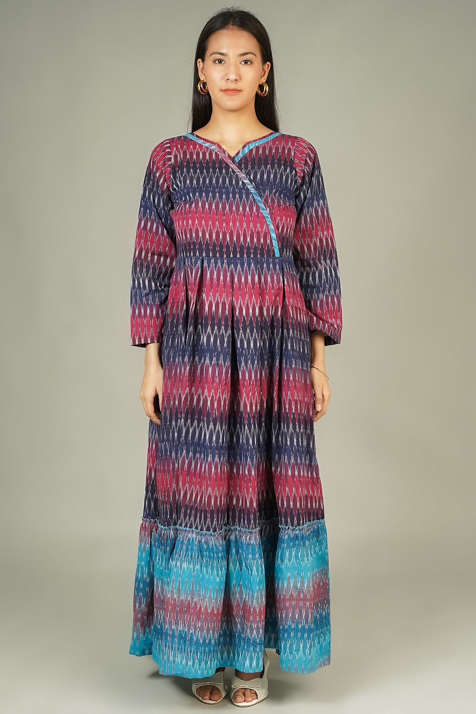 IKAT Maxi Multicolor Dress