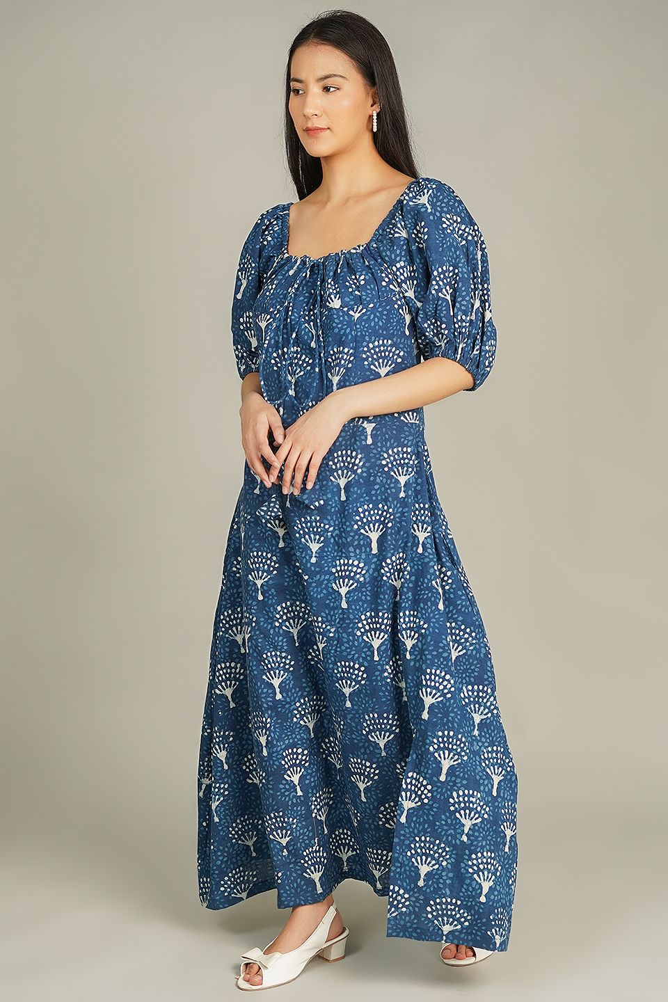 Indigo Maxi Blue Dress