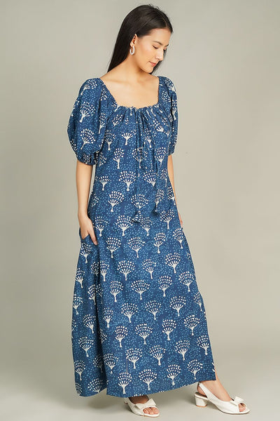 Indigo Maxi Blue Dress