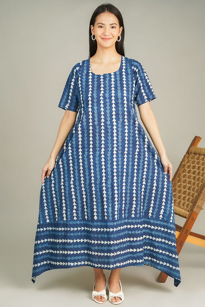 Indigo Maxi Blue Dress