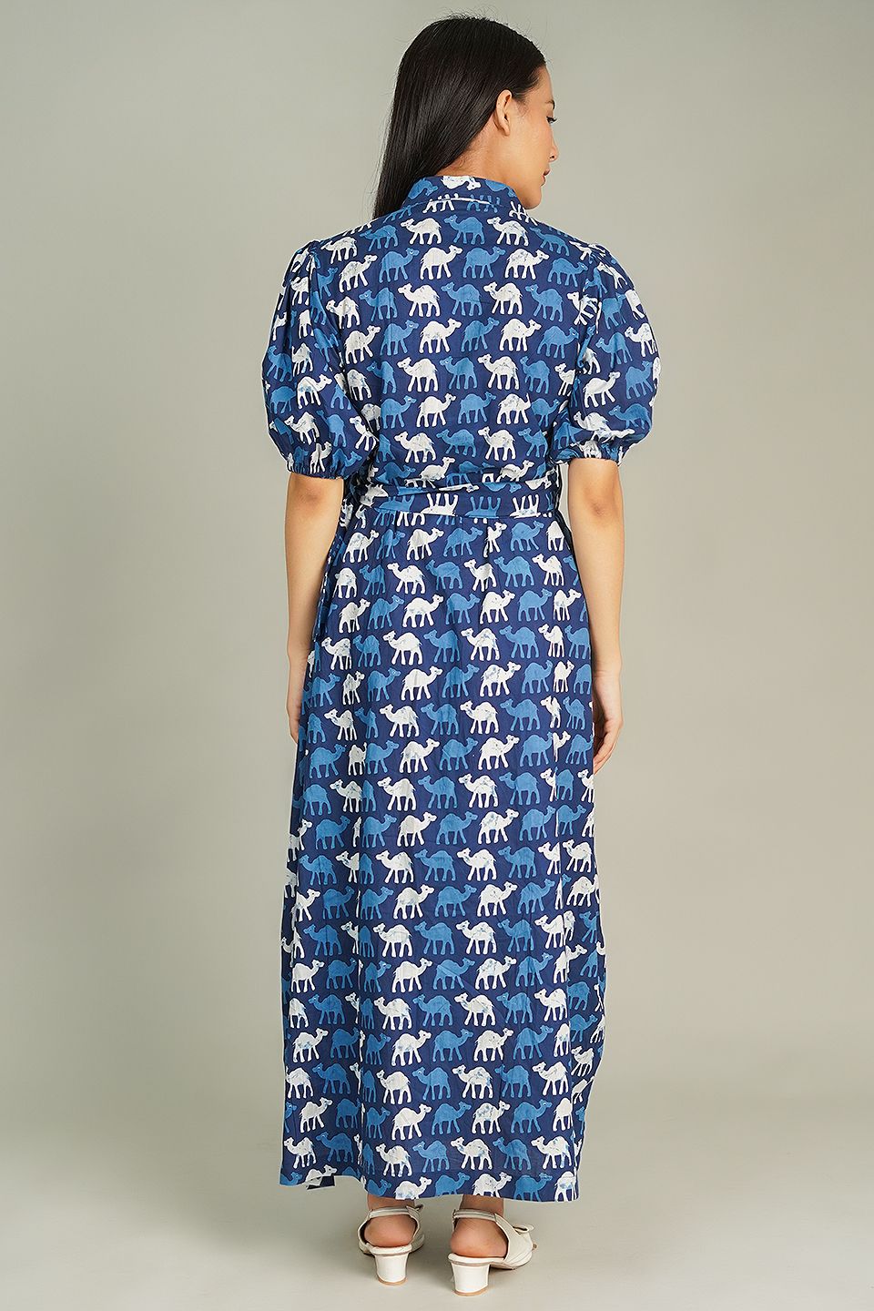 Indigo Maxi Blue Dress