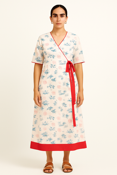 Premium Cotton White Maxi Dress