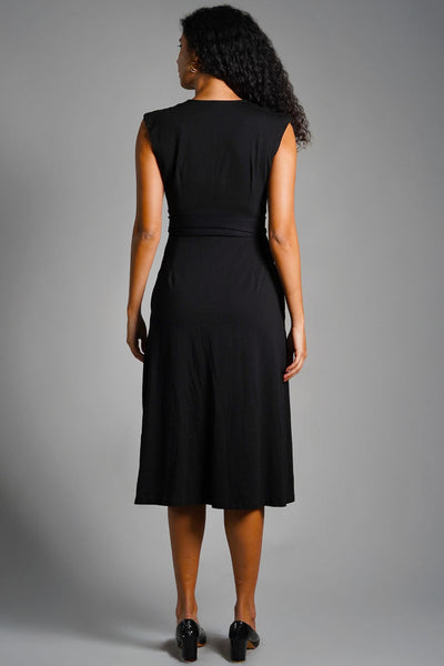 Cotton Jersey Banded Empire Shirt Dress