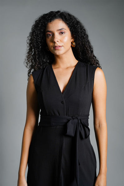 Cotton Jersey Banded Empire Shirt Dress