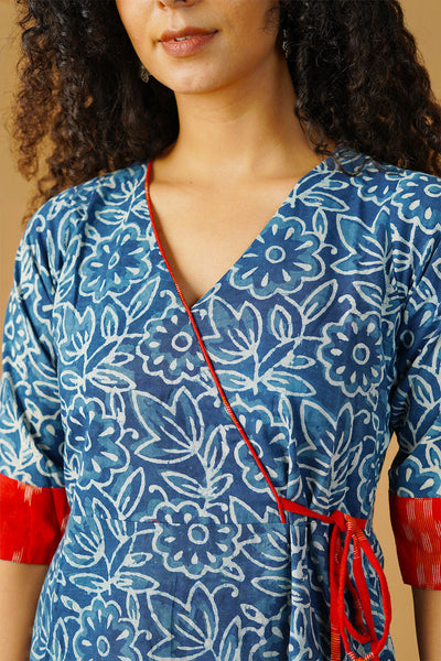 Indigo Cotton Blue Dress