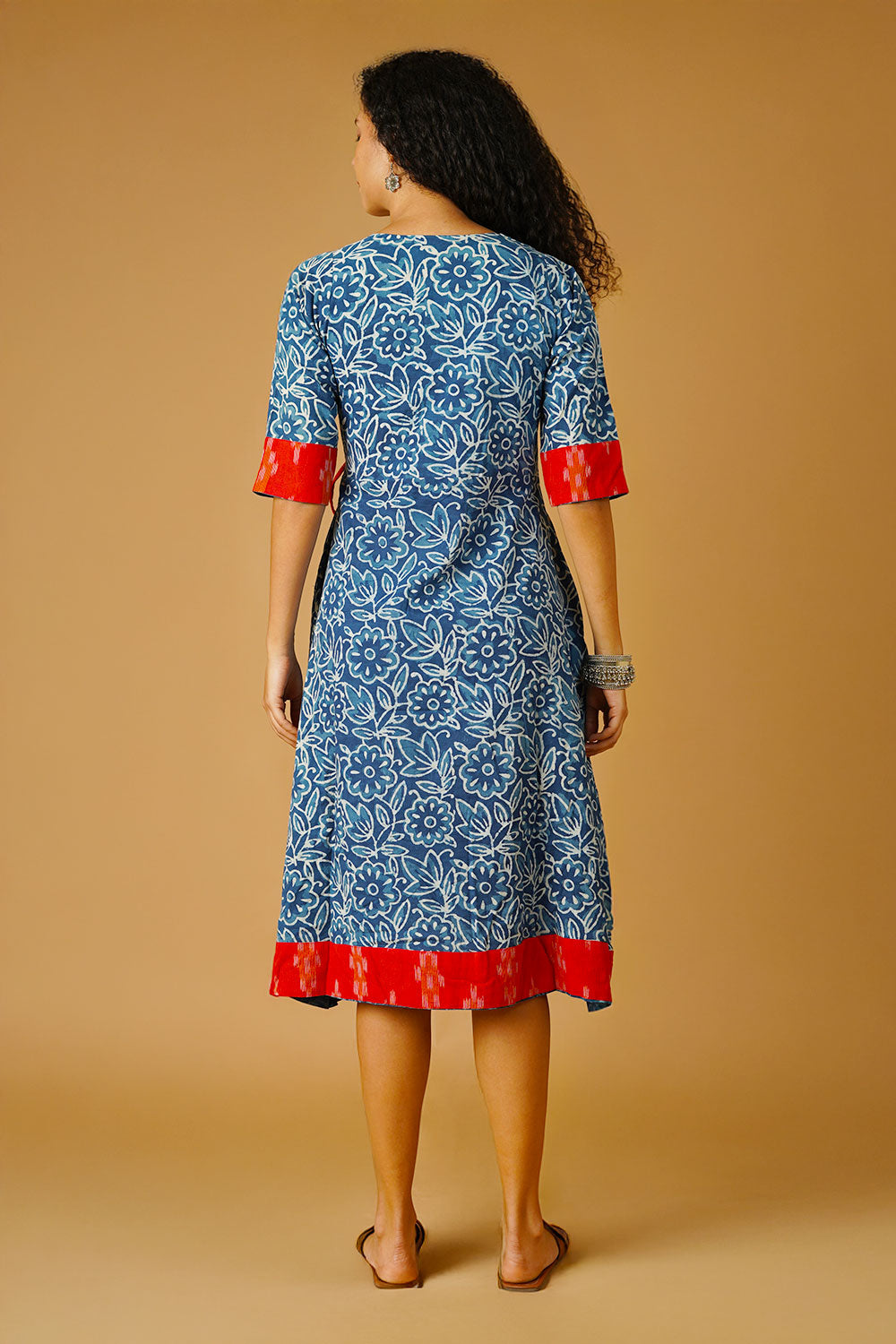 Indigo Cotton Blue Dress