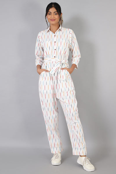 Ikat Ikat-JS002-Cotton-Jump-Suit-JS002 Cotton Jump Suit