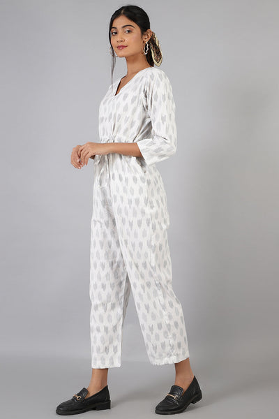 Ikat Ikat-JS003-Cotton-Jump-Suit-JS003 Cotton Jump Suit