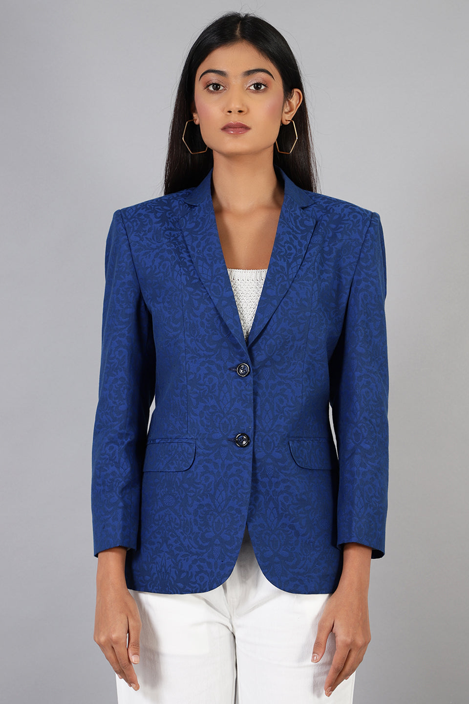 100% Cotton 100-Cotton-LSBlazer026-Blazer-LSBlazer026 Blazer