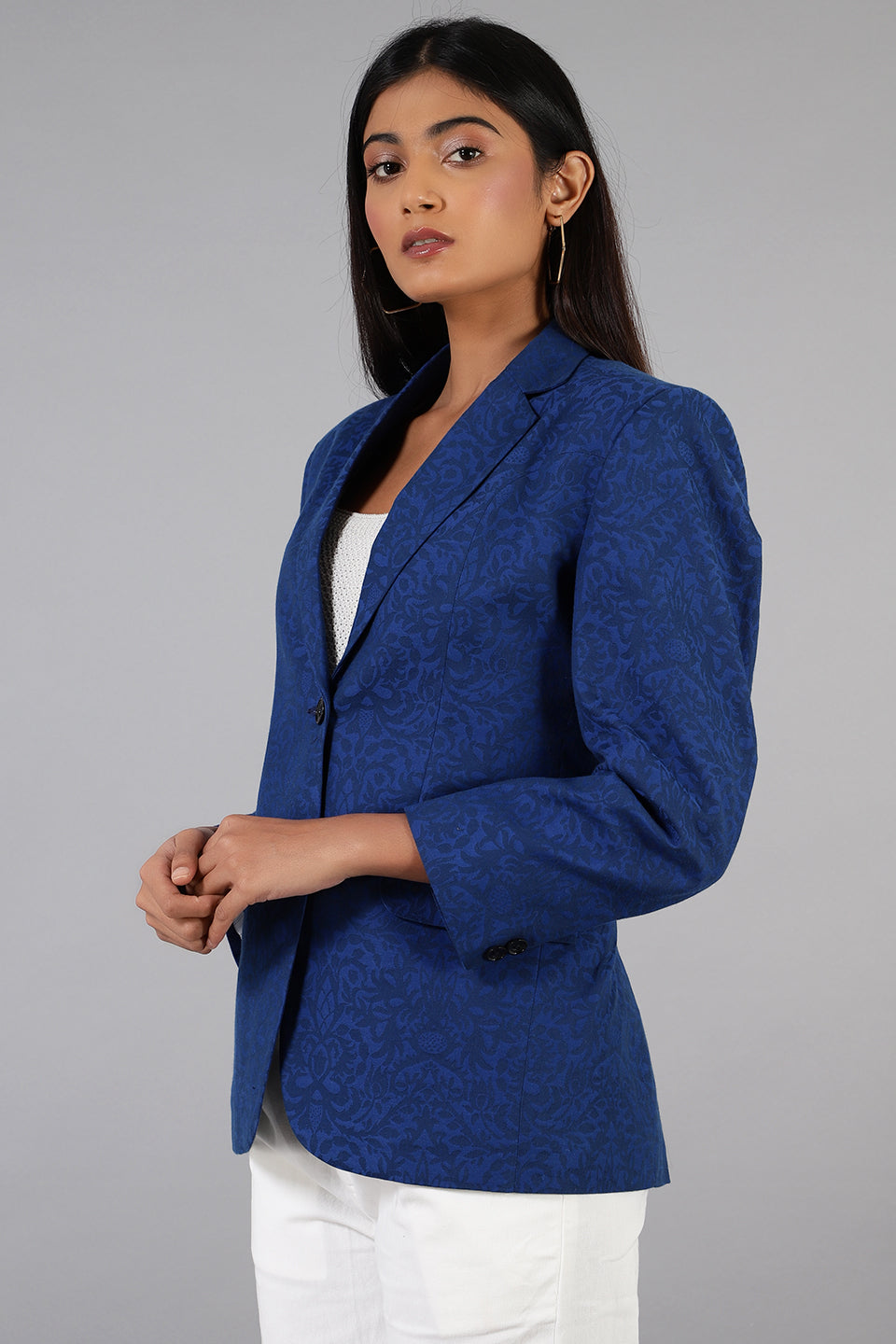 100% Cotton 100-Cotton-LSBlazer026-Blazer-LSBlazer026 Blazer