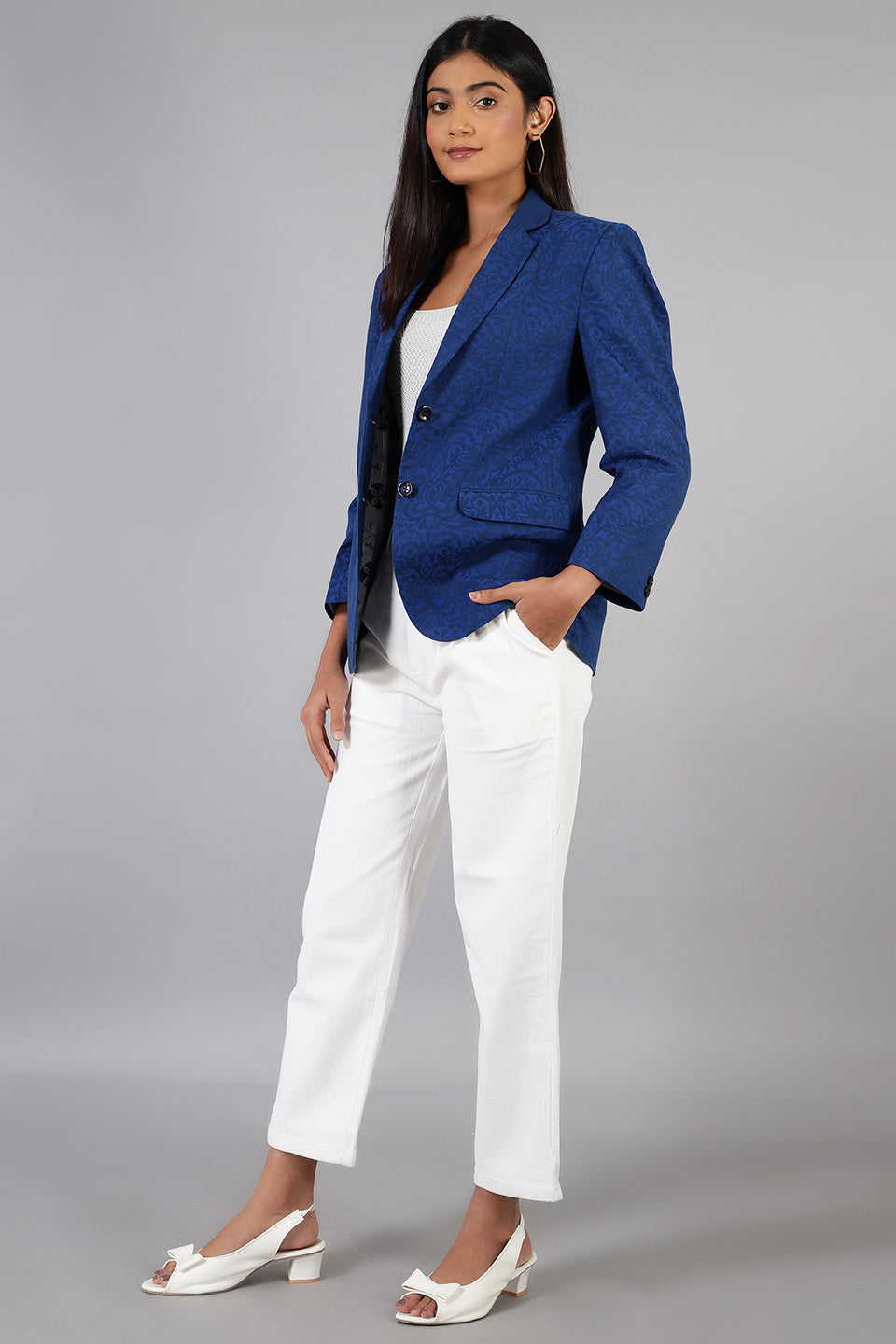 100% Cotton 100-Cotton-LSBlazer026-Blazer-LSBlazer026 Blazer