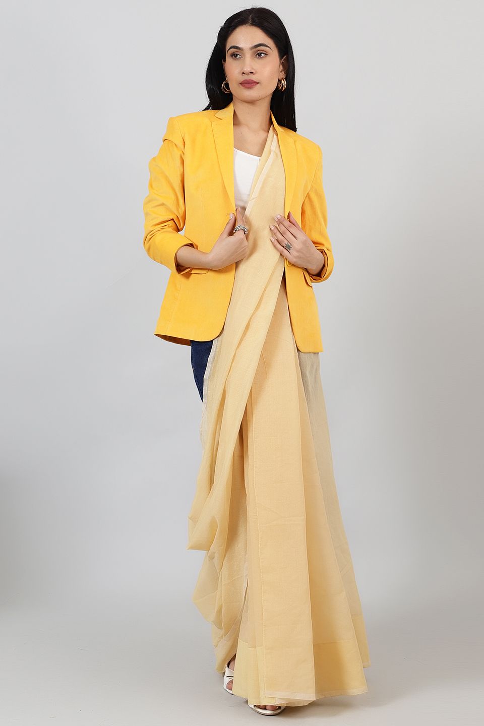 Corduroy-Yellow-Cotton-Blazer-LSBlazer120