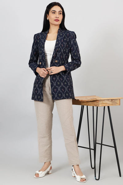 Ikat-Blue-Cotton-Blazer-LSBlazer125