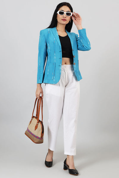 Ikat-Blue-Cotton-Blazer-LSBlazer137