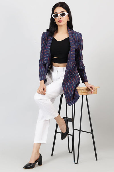 Ikat-Blue-Cotton-Blazer-LSBlazer142