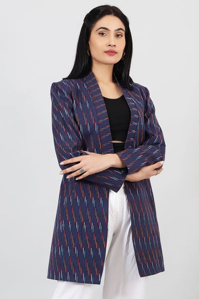 Ikat-Blue-Cotton-Blazer-LSBlazer142