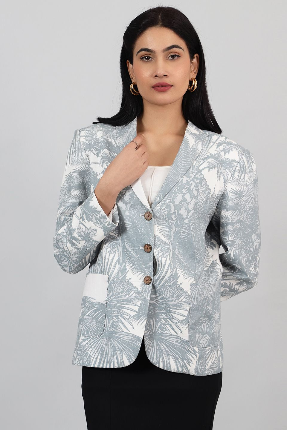 Bagru-Grey-Cotton-Blazer-LSBlazer146