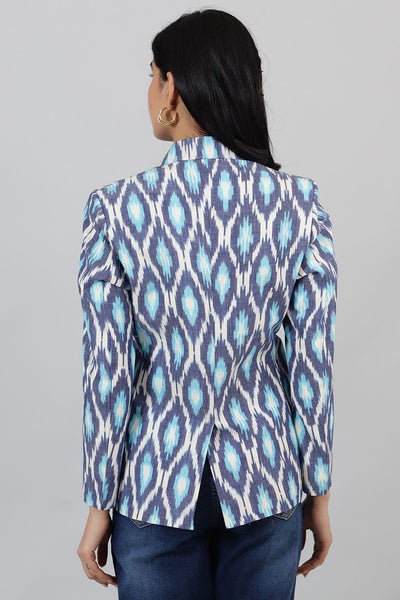 Ikat-Blue-Cotton-Blazer-LSBlazer152