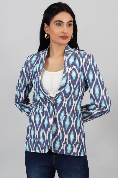 Ikat-Blue-Cotton-Blazer-LSBlazer152