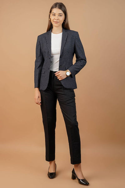 100% Cotton Black Blazer