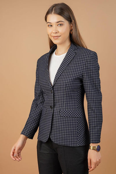 100% Cotton Black Blazer