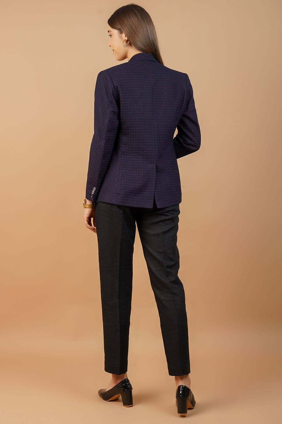 100% Cotton Blue Blazer