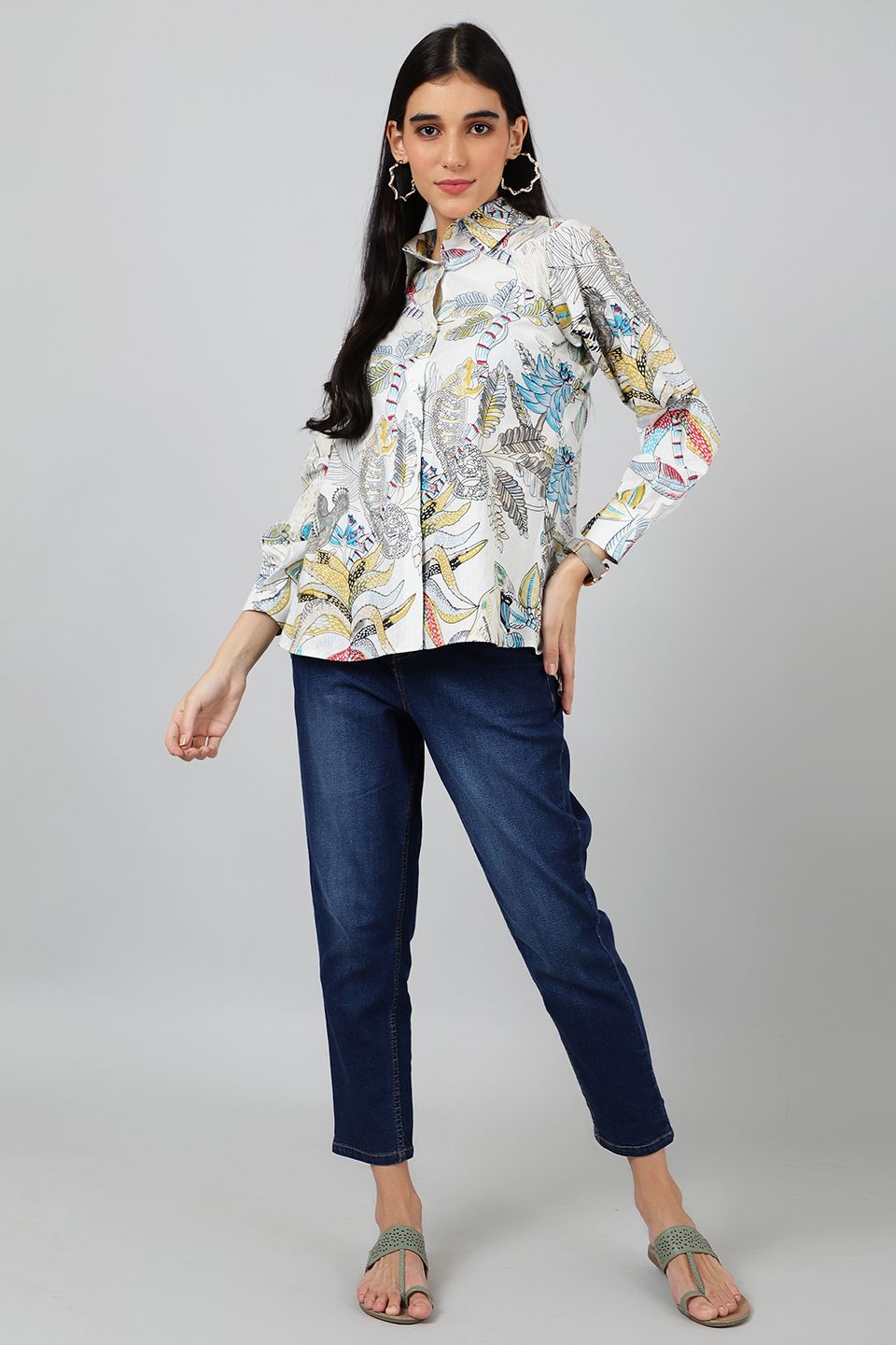 Jaipur Cotton Multicolored Shirt