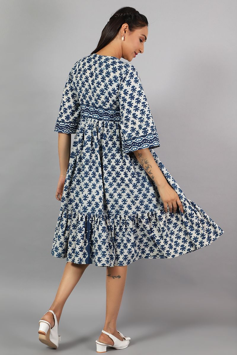 Indigo Midi Indigo Dress