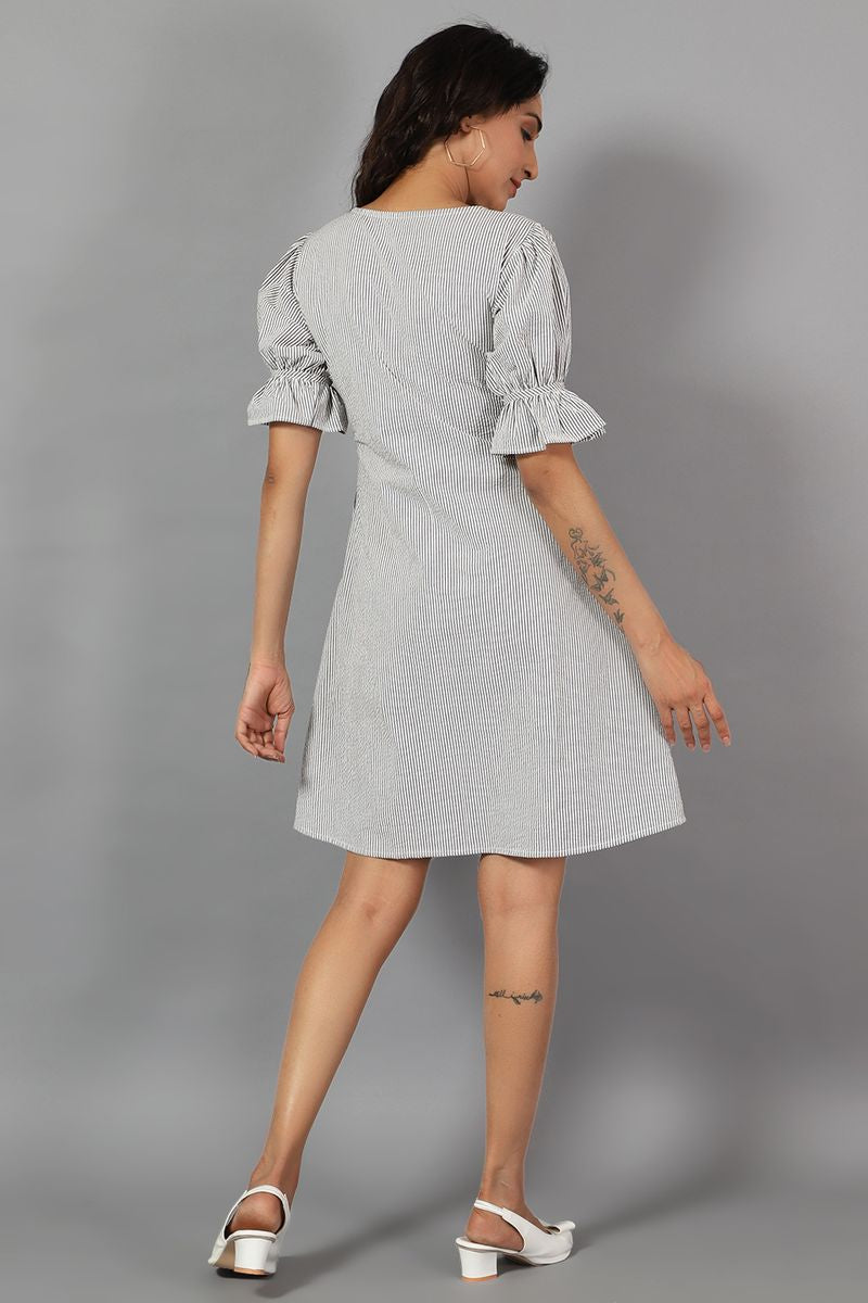 Cotton Mini White Dress