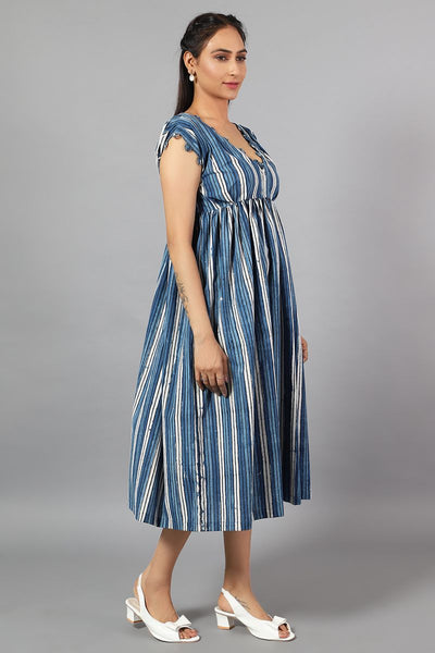 Indigo Midi Indigo Dress