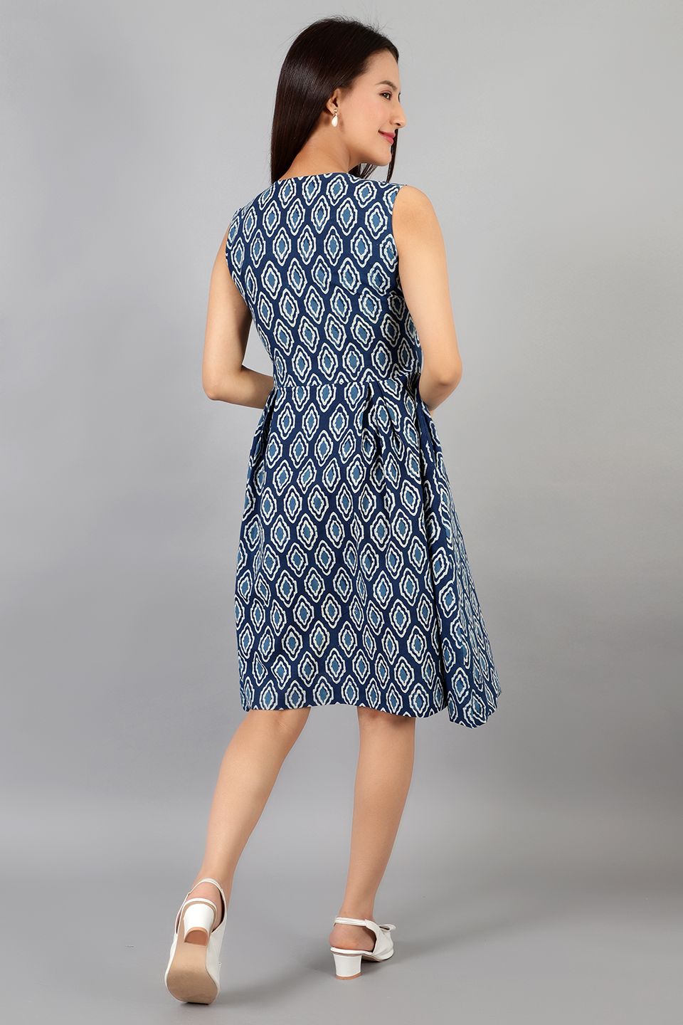 Robe mini indigo