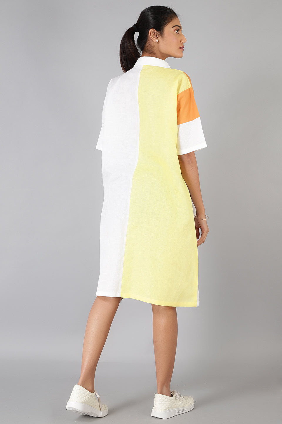 Cotton Linen Cotton-Linen-DS166-Dress-DS166 Dress