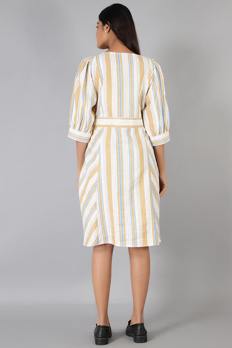 Cotton Linen Cotton-Linen-DS197-Dress-DS197 Dress