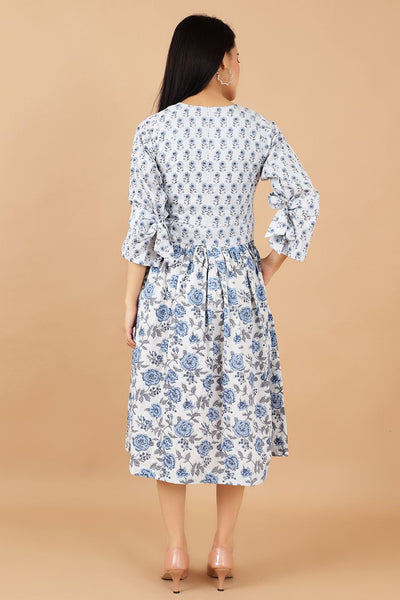 Jaipur Cotton Blue Dress